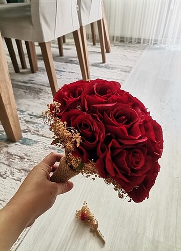 Gül gelin buketi