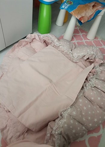 Pembe Çocuk babynest oyun minderi - Görsel 5