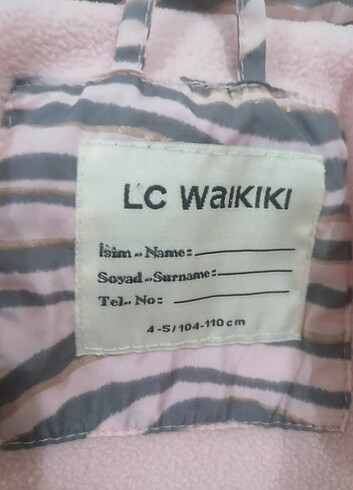 5 Yaş Beden Lcw kaban