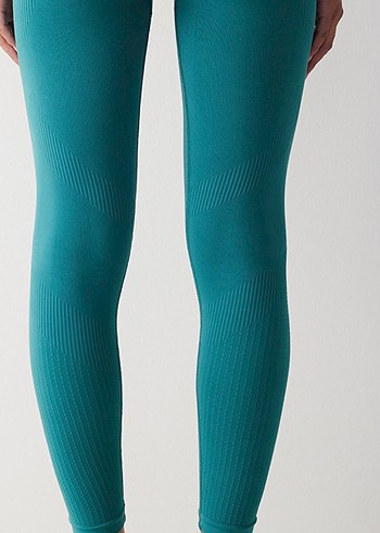 Turkuaz Kadın Spor Tayt - Görsel 4