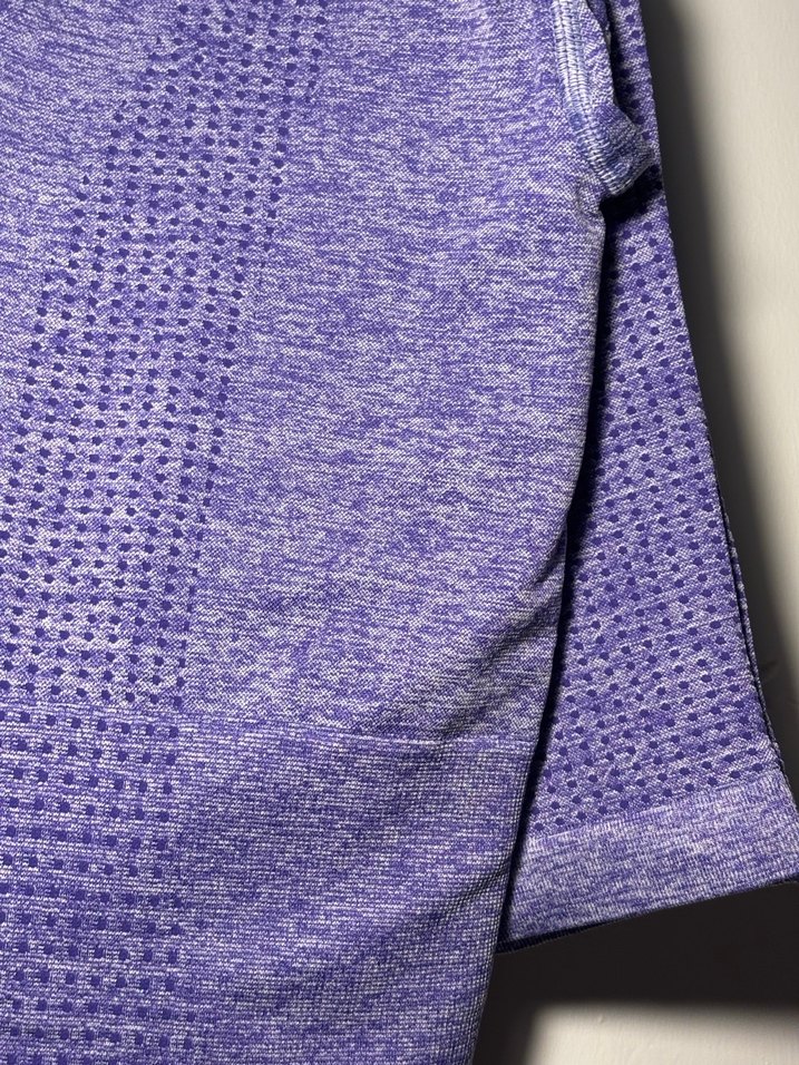 Mor Streç Kadın Spor Tayt - Görsel 5