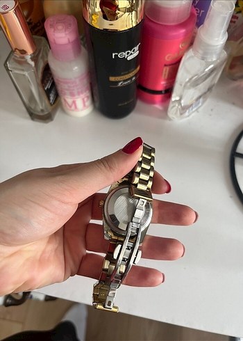 Beden Rolex Altın Renkli Kadın Klasik Saat
