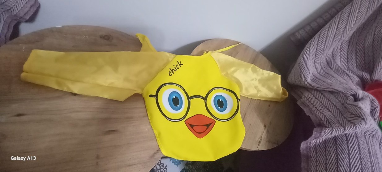 Renkli Baskılı Bebek Önlüğü - Görsel 4