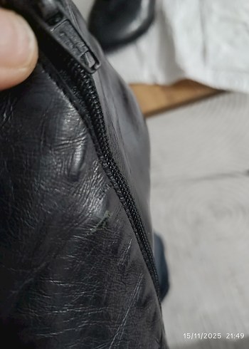 Kadın Siyah Hakiki Deri Stiletto Bot - Görsel 4