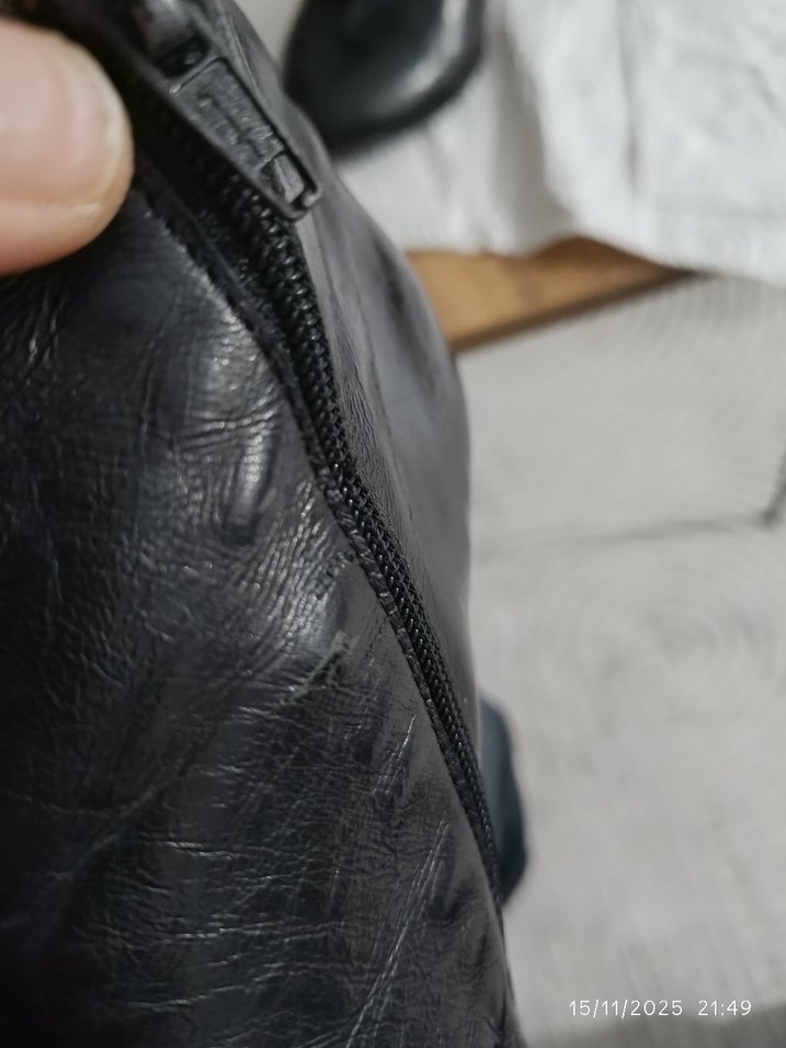 Kadın Siyah Hakiki Deri Stiletto Bot - Görsel 4