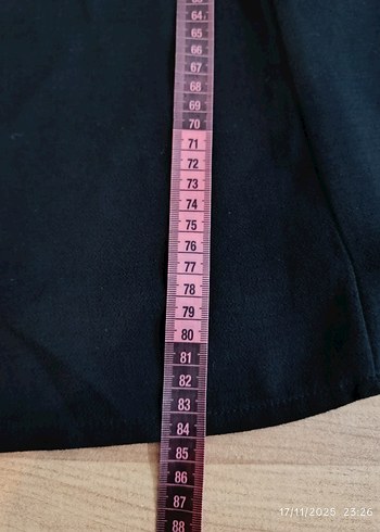 Siyah Midi Kolsuz Elbise - Görsel 5