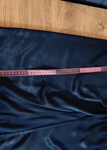 Kadın Lacivert Uzun Dökümlü Etek - Görsel 5