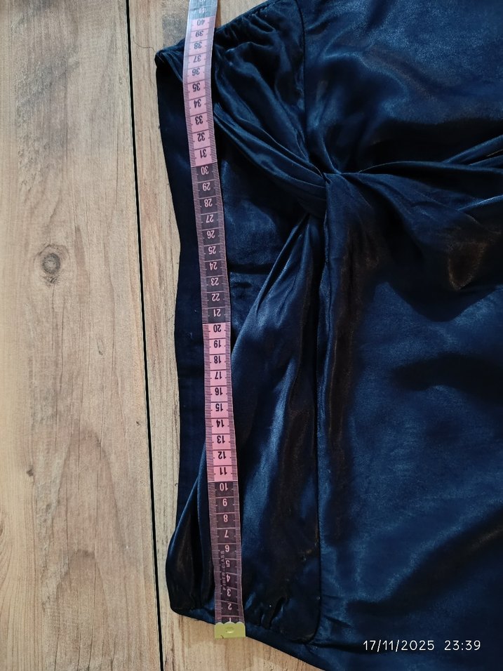 Kadın Lacivert Uzun Dökümlü Etek - Görsel 4