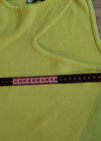 Yeşil Mini Askısız Crop Top - Görsel 5