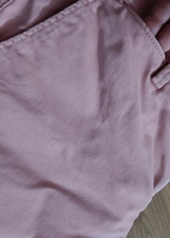 Pembe Unisex Pamuklu Şort - Görsel 5