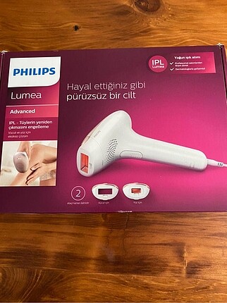 Philips lumea advanced IPL lazer epilasyon cihazı