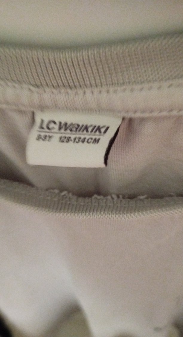 Erkek Çocuk Gri Pamuklu Uzun Kollu Baskılı Tişört - Görsel 3