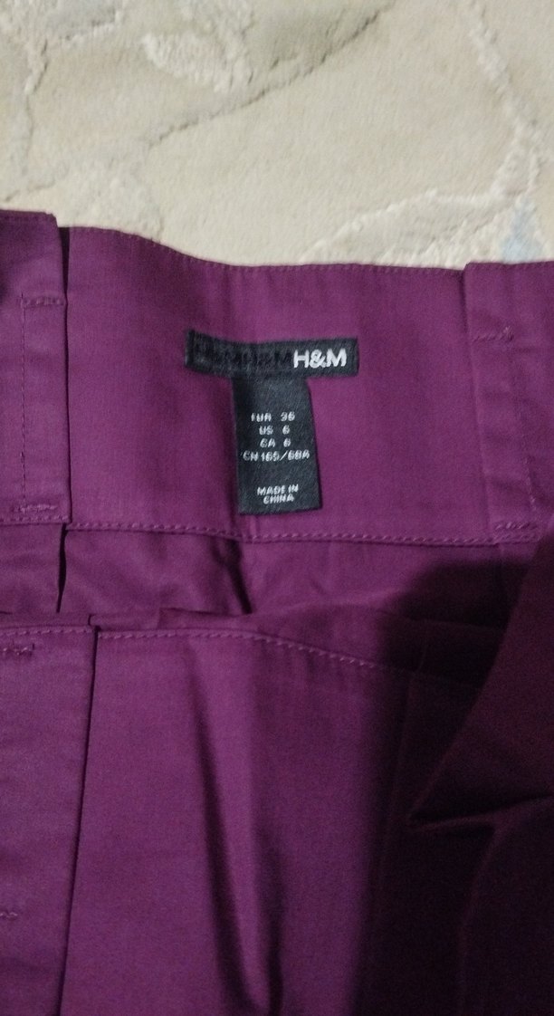 Mor Pilili Midi  Etek - Görsel 3