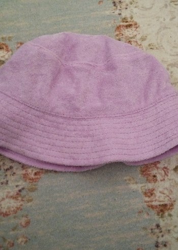 Kadın Mor Pastel Polar Şapka kız çocuk - Görsel 3