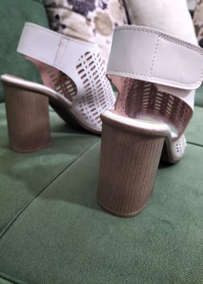 Kadın suni deri ayakkabı  - Görsel 3