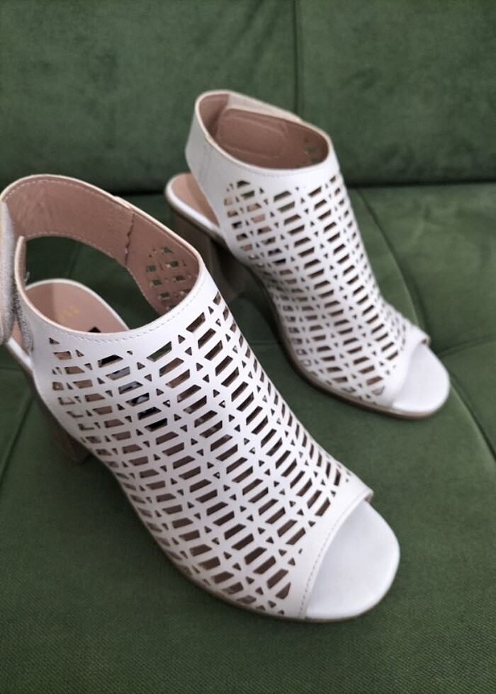 Kadın suni deri ayakkabı  - Görsel 4