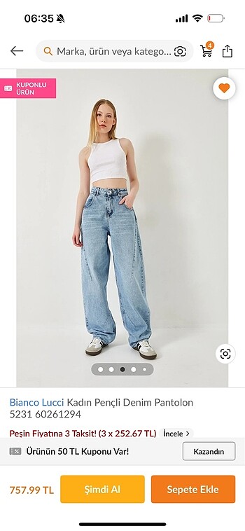 Stradivarius Baggy Jean