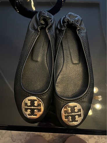 39 Beden A kalite Tory burch gerçek deri babet