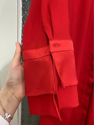 Armine Mercan rengi tunik