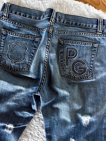 38 Beden mavi Renk Vintage Polo Garage Kadın Blue Jean/38