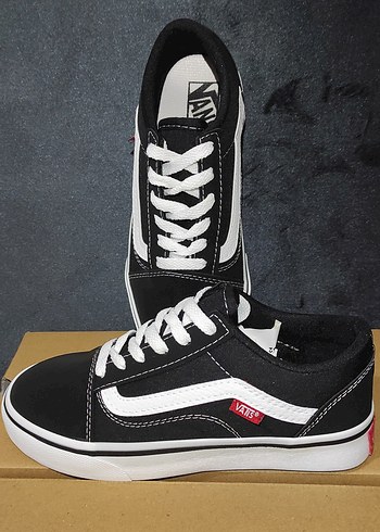 Vans Vans Kadın Siyah Beyaz Günlük Spor Ayakkabı