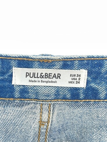 34 Beden mavi Renk Pull and Bear Jean / Kot %70 İndirimli.
