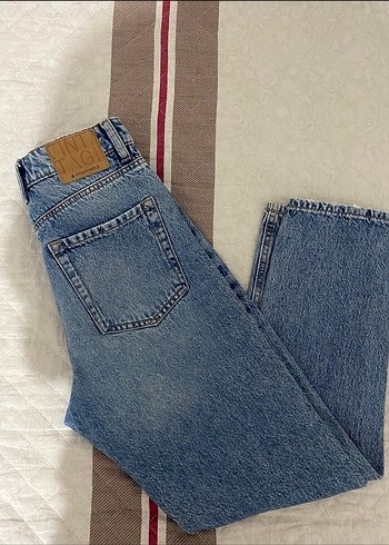 34 Beden Stadivarius Mavi Kadın Denim Pantolon