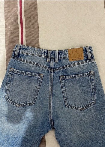 34 Beden mavi Renk Stadivarius Mavi Kadın Denim Pantolon