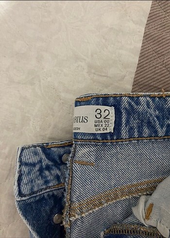 Stradivarius Stadivarius Mavi Kadın Denim Pantolon