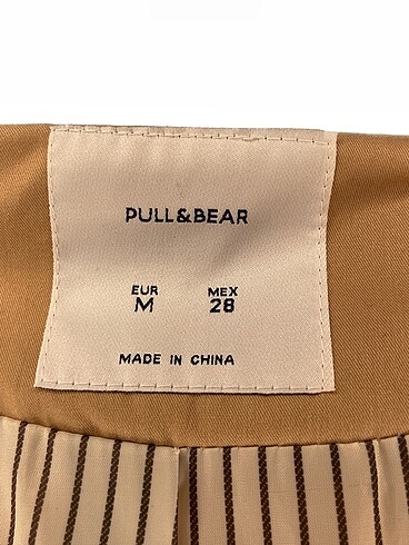 m Beden kahverengi Renk Pull and Bear Trenchcoat %70 İndirimli.