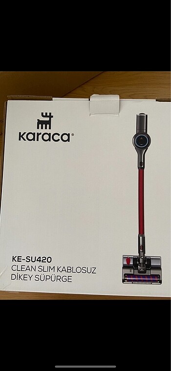 Karaca dikey şarjlı süpürge