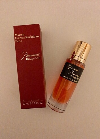 Baccarat Rouge 540 50ml Cam Şişe Parfüm 