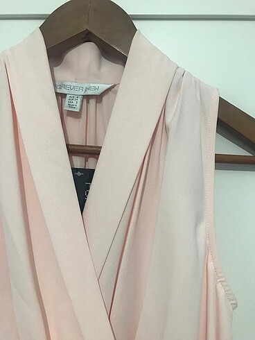 Forever New marka pudra pembe şık elbise - Görsel 5