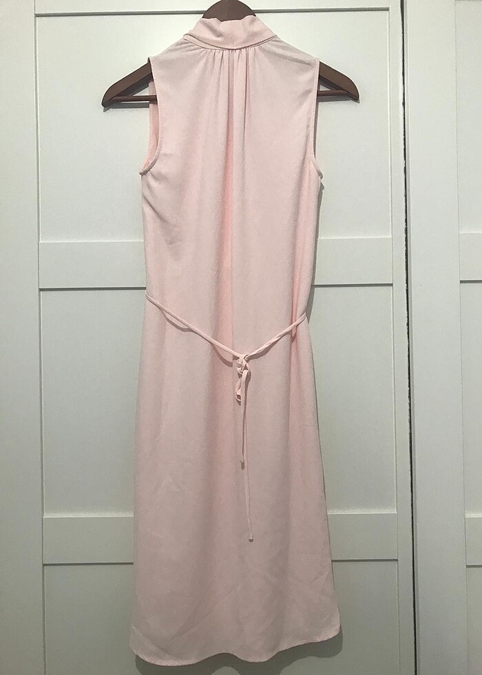 Forever New marka pudra pembe şık elbise - Görsel 2