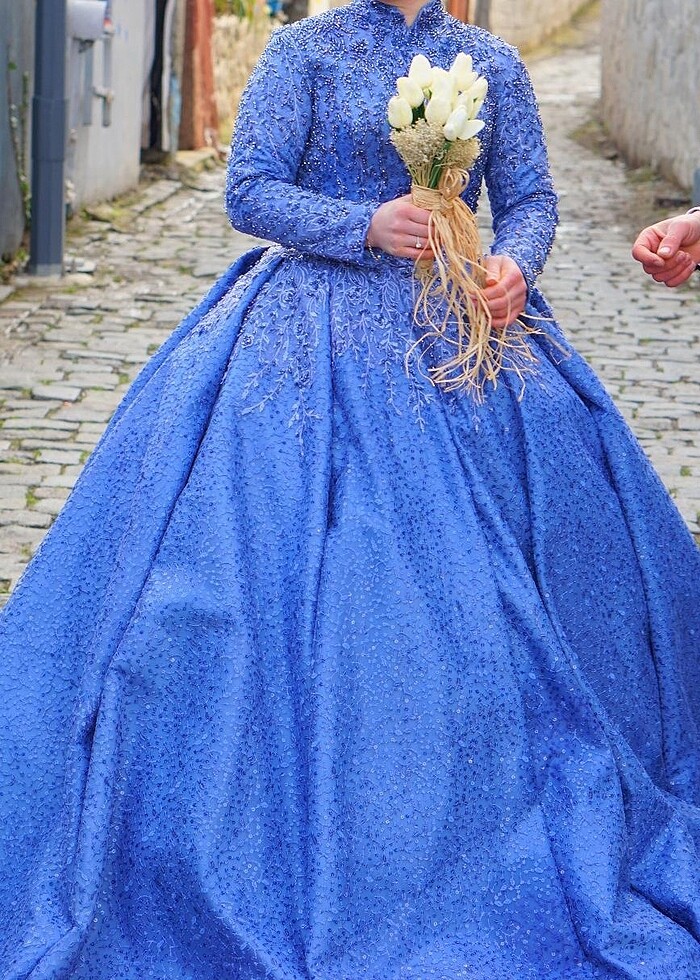 Tesettür Nişanlık Abiye - Görsel 2