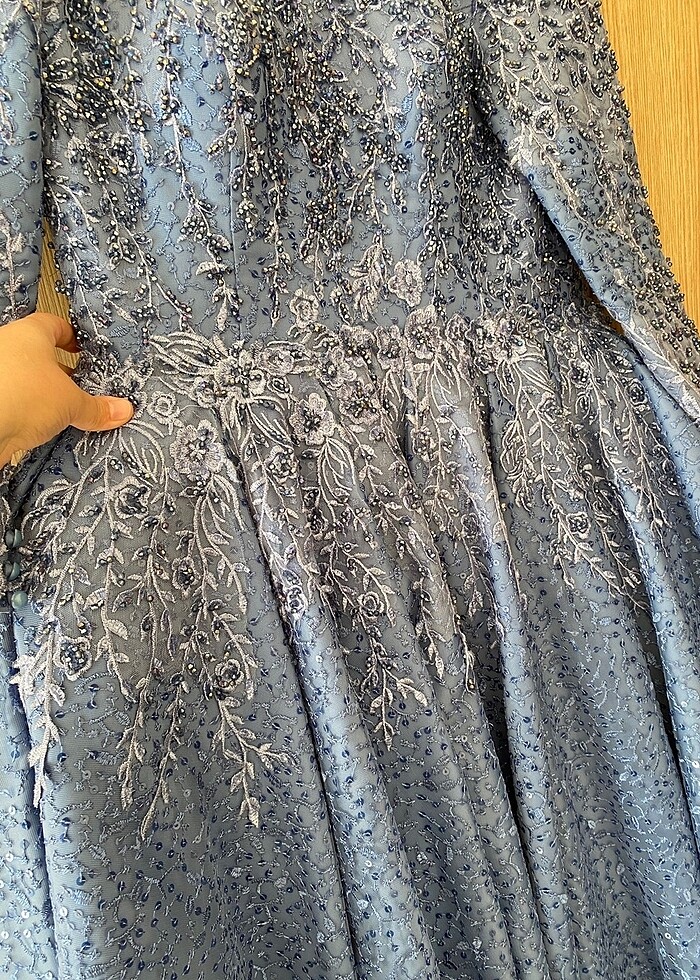 Tesettür Nişanlık Abiye - Görsel 5