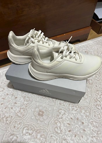 Orijinal Adidas Beyaz Kadın Spor Ayakkabı - Görsel 2