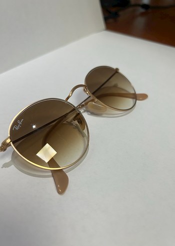 Ray-Ban RB3447 Round Metal Orijinal Kadın Güneş Gözlüğü - Görsel 6