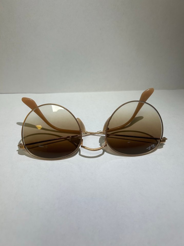 Ray-Ban RB3447 Round Metal Orijinal Kadın Güneş Gözlüğü - Görsel 5