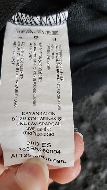 l Beden Nakışlı sweatshirt