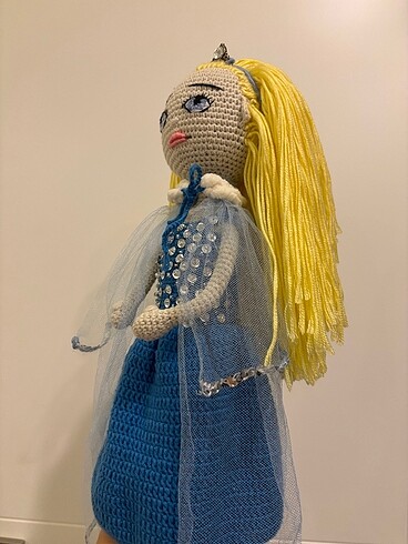Elsa bebek Amigurumi örgü