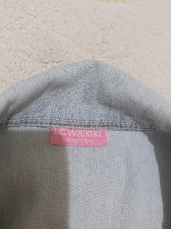 Kız çocuk Denim Ceket - Görsel 3