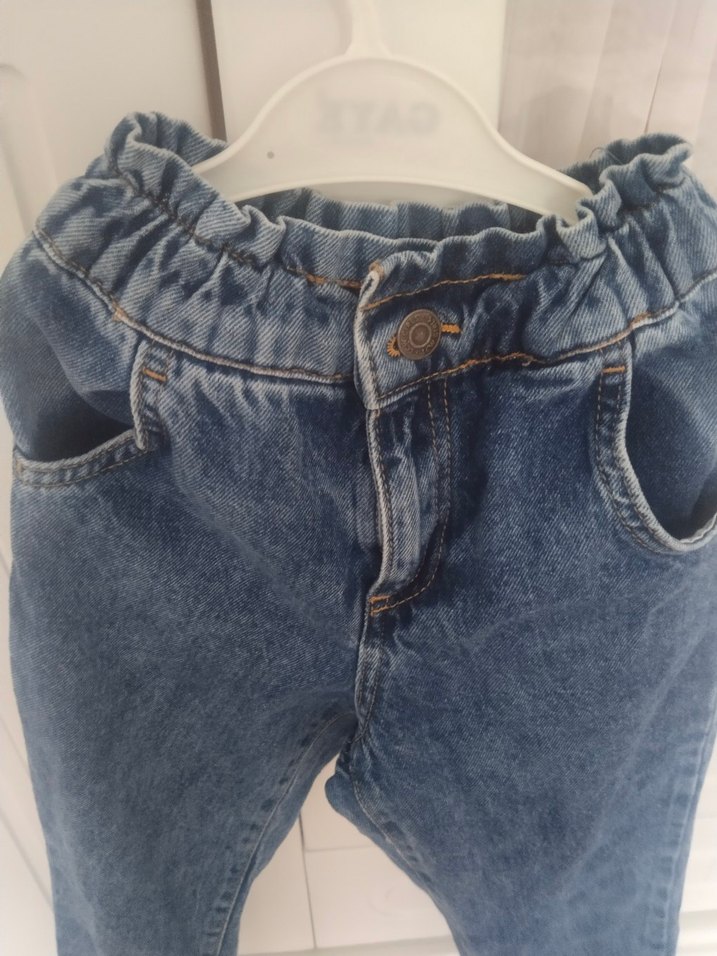 Kız çocuk Kot Pantolon - Görsel 2