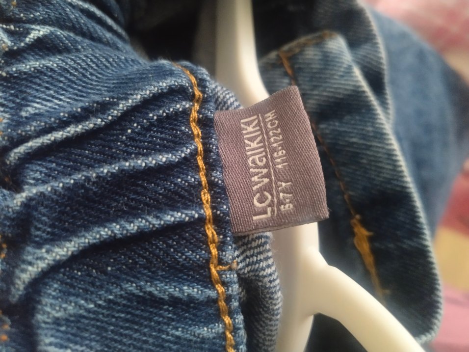 Kız çocuk Kot Pantolon - Görsel 3