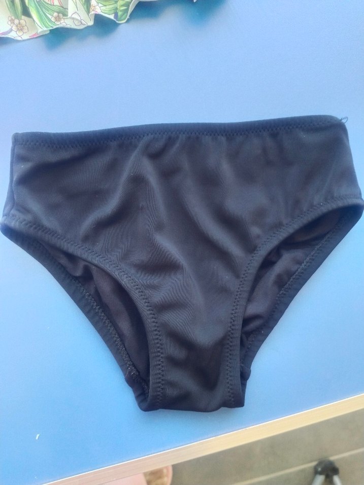 Çiçek Desenli Askılı Kız Bikini - Görsel 3