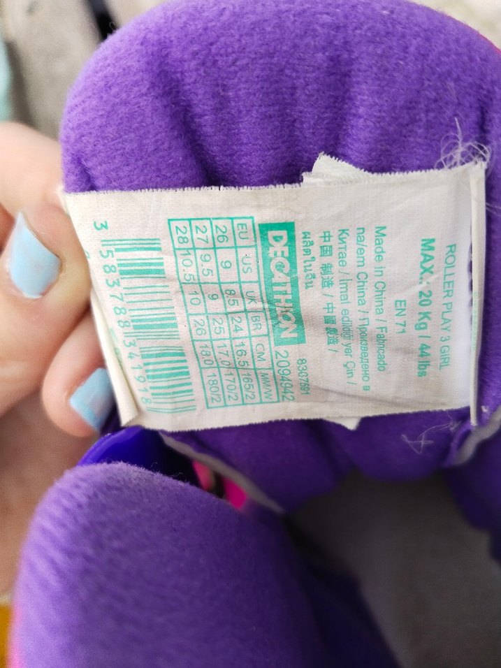 Decathlon Kız Çocuk Paten - Görsel 3