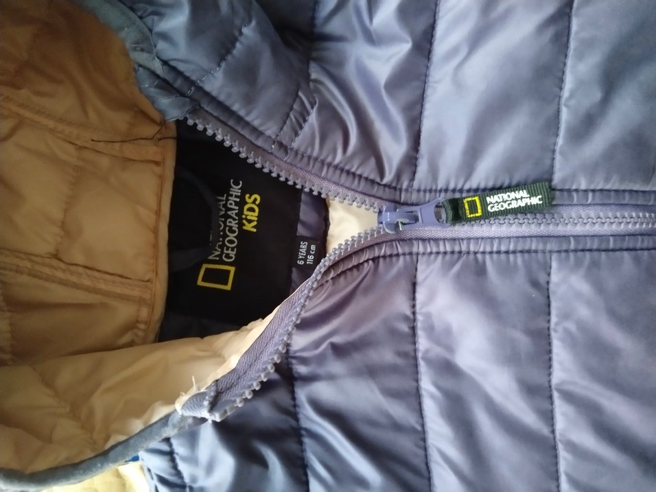 Kapüşonlu Kız Çocuk Mont - Görsel 2