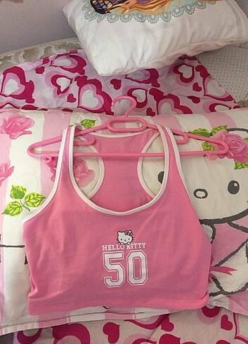 Hello kitty crop PENTİ