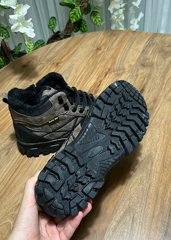 Kürk Detaylı Kamuflaj Desenli Erkek Outdoor Botu - Görsel 6