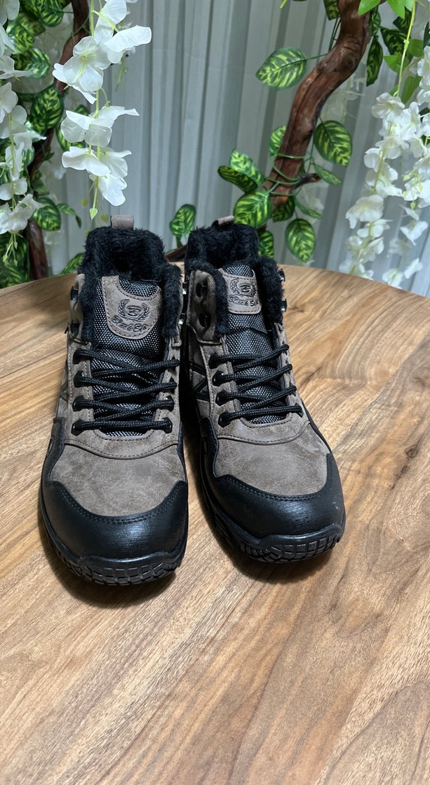 Kürk Detaylı Kamuflaj Desenli Erkek Outdoor Botu - Görsel 3